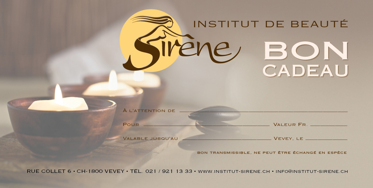 BON CADEAU | INSTITUT SIRENE